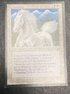 Hipparion MTG Ice Age Misprint Square Corner - Picture 1 of 4