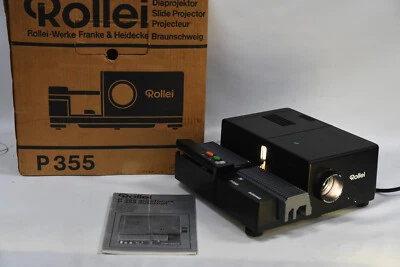 Rollei P355 automat 35mm Film Slide Projector with Cord Remote (c) - Image 1 of 4