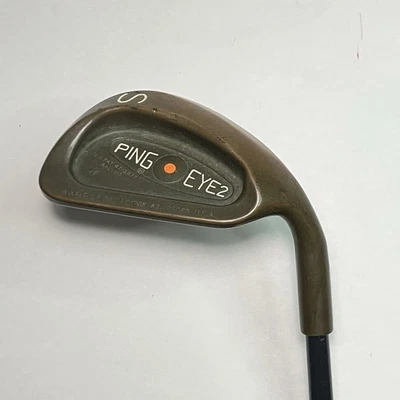 Ping Eye2 BeCu Beryllium Copper ORANGE DOT Sand Wedge Graphite - Image 1 of 4