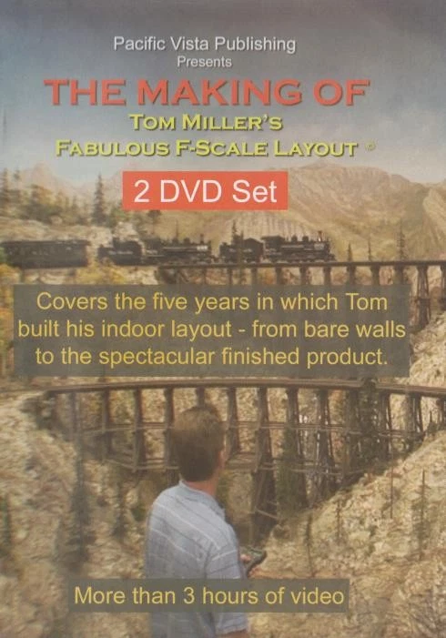 The Making Of Tom Miller's Fabulous F-Scale Layout 2-Disc DVD VIDEO DOCUMENTARY  Foto 1 de 1