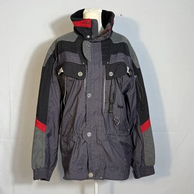 Vintage Marker Ski Jacket Mens S Small Gray Insulated Nylon Softshell Outdoor - Image 1 of 4