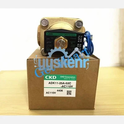 Electroválvula CKD ADK11-25A-02C-AC110V FedEx o DHL o UPS nueva Foto 1 de 4