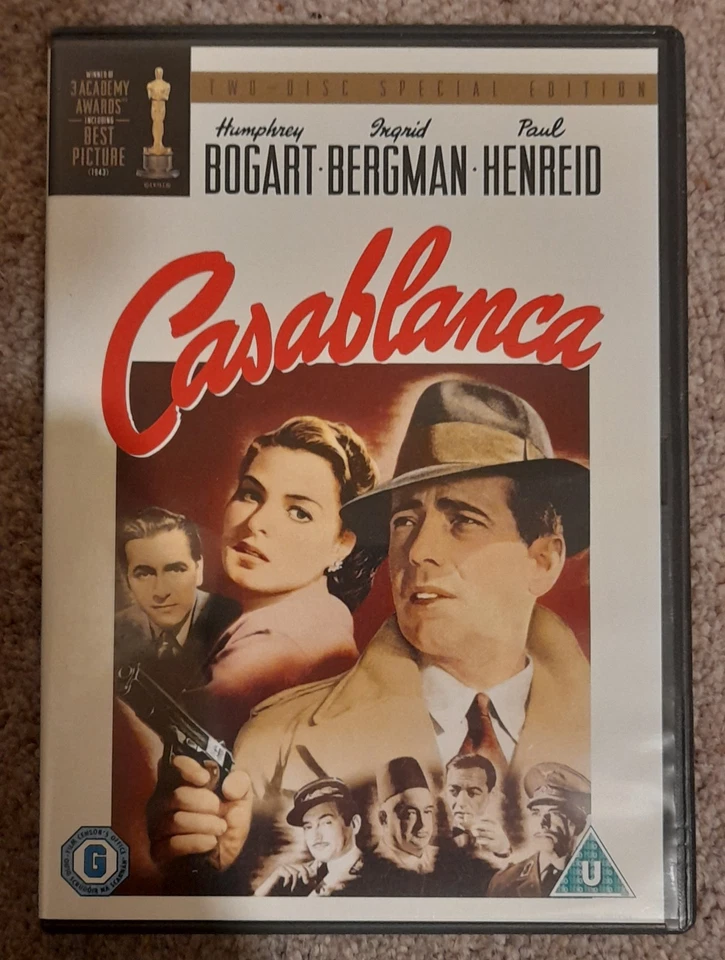 Casablanca, Humphrey Bogart, Ingrid Bergman, DVD - Image 1 of 3
