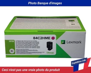 84C2HME Lexmark CX725 Series Cartouche de toner Magenta - Photo 1/4