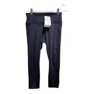 Nike Dri-Fit schwarze kurze Laufleggings enge Passform Größe Small - Bild 1 von 9