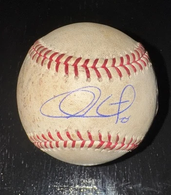 Chase Utley Signed/Autographed MLB Game-Used Baseball BAS MLB Steiner Phillies - Image 1 of 4