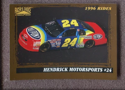 1996 Pinnacle Racer's Choice Artist Proofs #40 - Jeff Gordon - Image 1 of 2
