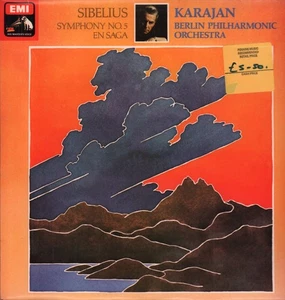 ASD3409 Berlin Philharmonic Orchestra Sibelius Symphony No. 5 / En Saga LP vinyl - Picture 1 of 4