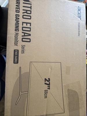 Acer Nitro XV272U Xbmiipruzx 27" IPS LCD Gaming Monitor - Black - Image 1 of 3