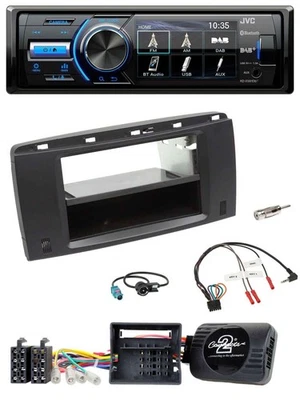 JVC Bluetooth Lenkrad USB DAB Autoradio für Mercedes R-Klasse W251 2006-2012 - Bild 1 von 4