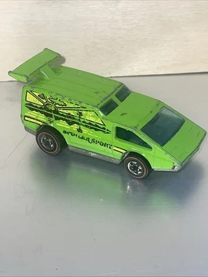 Редкий Hot Wheels Flying Colors 76 Спойлер Спорт (Переходный) Redline Гонконг - Изображение 1 из 4