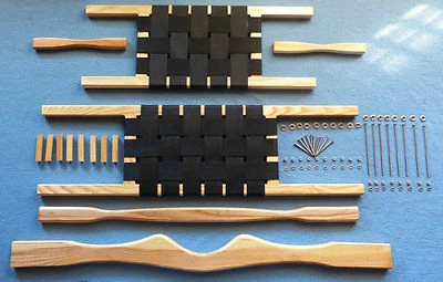Web canoe seats, ash yoke,thwart,handles and hardware