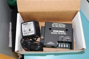 Viking Electronics PS-48-RG 48VDC TALK BATERÍA 90VAC CAMPANA ANILLO FUENTE DE ALIMENTACIÓN NUEVO - Imagen 1 de 4
