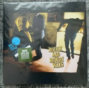Bob Dylan Rough & Rowdy Ways 2020 Olive Green Double Vinyl Played Once Excellent - Picture 1 of 12