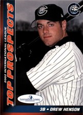 2002 Choice International League Top Prospects #16 Drew Henson
