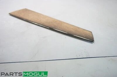 09-15 Jaguar XF XFR puerta delantera derecha del lado del pasajero madera grano moldura inserto OEM Foto 1 de 4