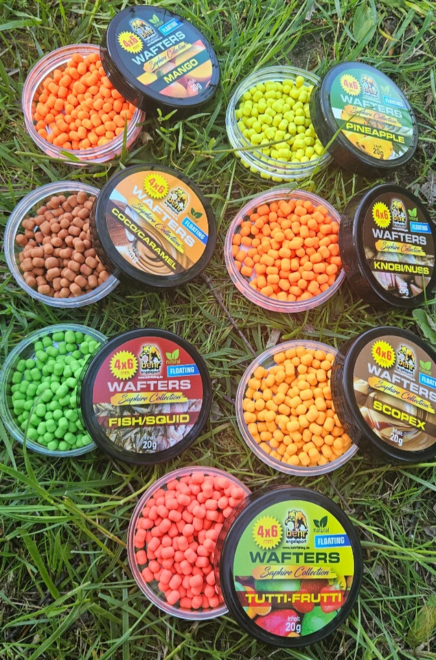 Behr Hakenköder Wafter 4 x 6 mm / Method Feeder / Karpfen / Friedfisch Köder - Bild 1 von 1