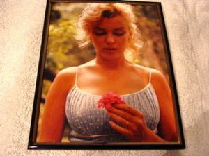 MARILYN MONROE 8X10 IMAGEN ENMARCADA #5 - Imagen 1 de 1