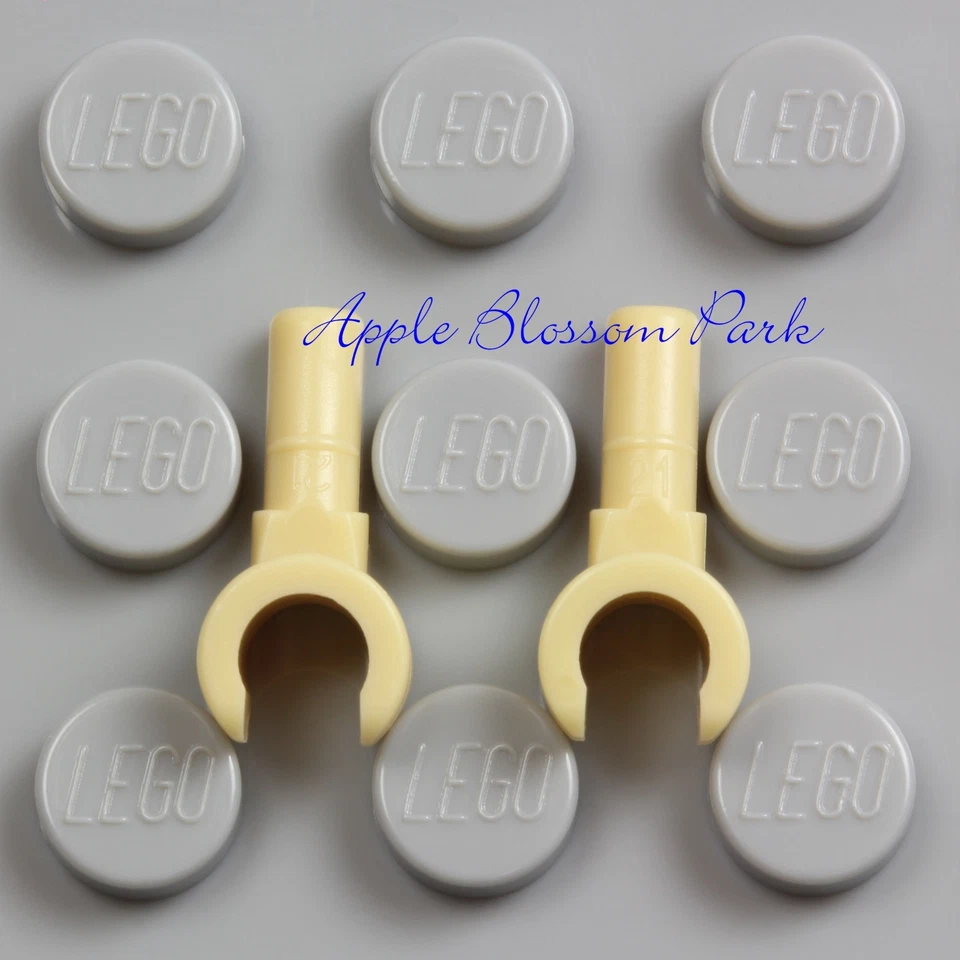 NEW Lot/2 Lego TAN MINIFIG HANDS - 1 Star Wars Ewok Batman Minifigure Glove Pair - Image 1 of 1