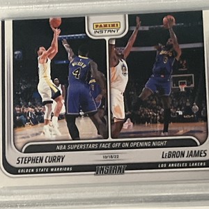 2022 PANINI INSTANT S. CURRY/L. JAMES