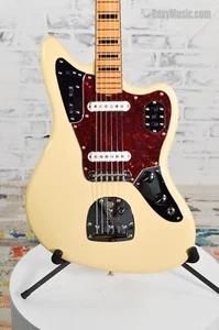 New Fender Vintera II Jaguar Electric Guitar Vintage White w/ Gig Bag - Picture 1 of 6