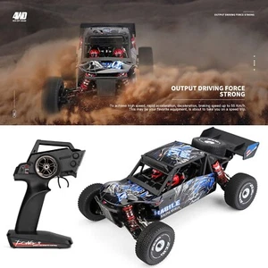 Wltoys 124018 High Speed Racing RC Car 60km/h 1/12 2.4GHz Off-Road RTR Toy Gift, - Picture 1 of 13