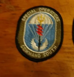 ARMEE PATCH, SPECIAL OPERATIONS SPECIAL OPERATIONS COMMAND SOUTH, 1ST STYLE, COLOR - Bild 1 von 1
