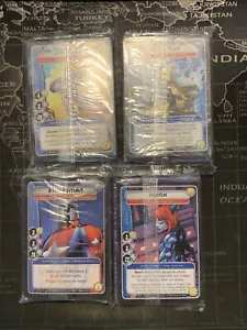 City of Heroes - Lot of 4 Demo Decks - Picture 1 of 1