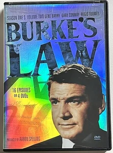 Burke's Law 4 DVD Set Season One Volume Two & Insert Guide B&W Gene Barry - Picture 1 of 4