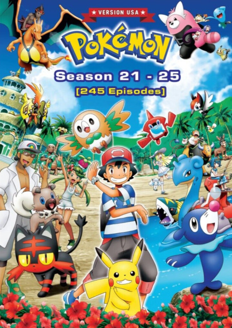 Dvd Anime Pokémon 14ª Temporada Preto E Branco Dublado