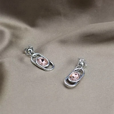 Pendientes hechos a mano ESTILO UNO De Único años 50 ROSA (M56) Foto 1 de 4