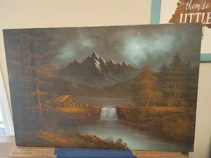 öl auf leinwand gemälde landschaft - Bild 1 von 6