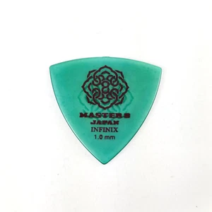 Master 8 Japan INFINIX Hard Polish Grip Triangle Pick - 1.0mm Heavy 6-Pack - Picture 1 of 6