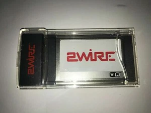 2WIRE Wi-Fi WIRELESS PC CARD 1000-100016-002 + clear hard case Free Shipping - Picture 1 of 3