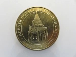 MEDAILLE MONNAIE DE PARIS ABBAYE ROYALE DE FONTEVRAUD MAINE ET LOIRE 2000 - Picture 1 of 2