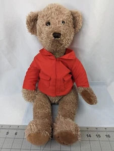 FAO Oso Pardo Peluche 17 Pulgadas Camisa Roja Toys R Us 2011 Peluche Juguete - Imagen 1 de 9
