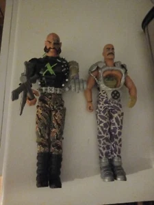 Original Action Man x2 Villan Dolls Hasbro Dr X - Picture 1 of 4