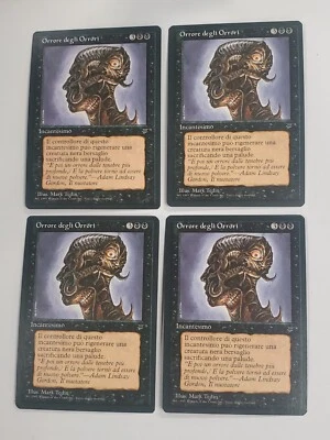 MTG Playset 4x Horror of Horrors (Italian Legends/Black/U) - BGM - Image 1 of 2