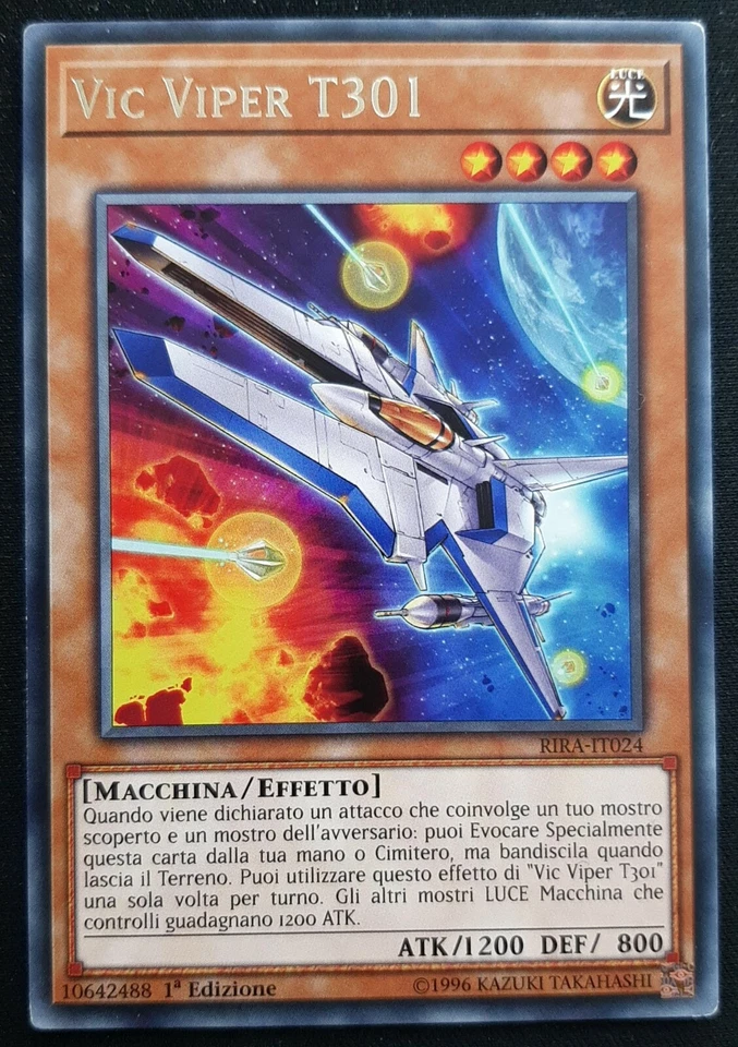 VIC VIPER T301  Rara in Italiano RIRA-IT024 YUGIOH - Immagine 1 di 1