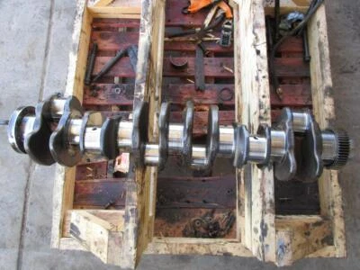 Caterpillar C7 Diesel Engine OEM Crankshaft 271-5657 Gear 2W8147 Standard - Image 1 of 4