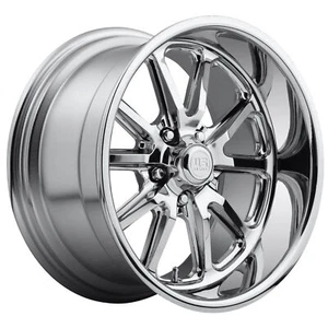 US Mag 1PC U110 Rambler 20x8 5x5.0 Chrome Plated Wheel 20" 1mm Rim - Picture 1 of 7