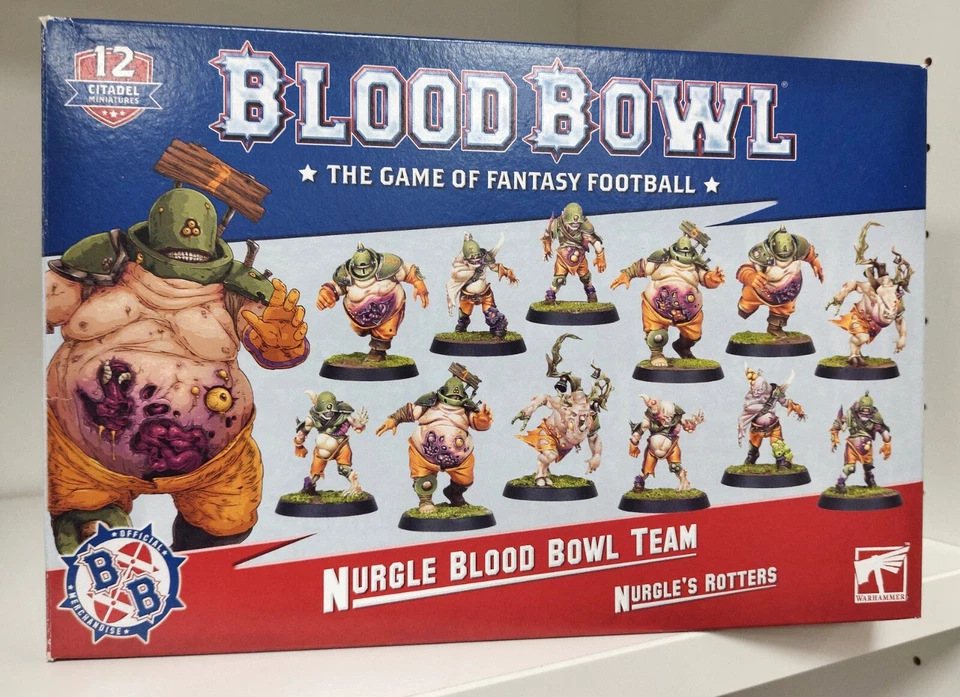 Blood Bowl Nurgle’s Rotters - Nurgle Team SINGLE MINIATURES - Immagine 1 di 1