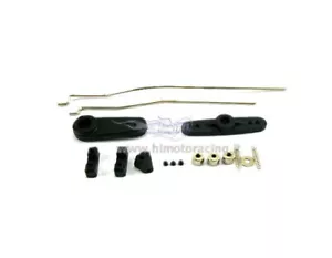 50047 SET SQUADRETTA SERVO + TIRANTE E VITI 1/5 MODELLO RC RICAMBI HIMOTO - Foto 1 di 1