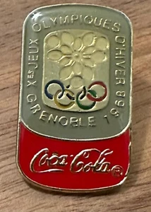 Coca-Cola Grenoble 1968 Winter Games Olympic Pin - Picture 1 of 1