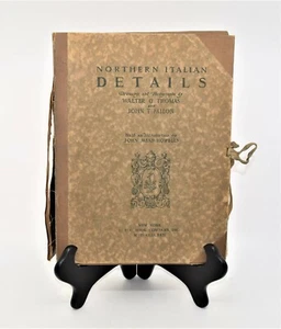 Antique Unbound Book of Plates "Northern Italian Details" Published 1922 - Picture 1 of 12