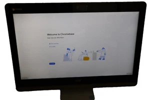Computadora de escritorio todo en uno ACER 7260NGW CA5W1 24" cromado sistema operativo - Imagen 1 de 14