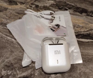 TWS For Xiaomi Redmi Pro Type Earbuds Bluetooth Wireless Android IOS Pearl - Picture 1 of 7