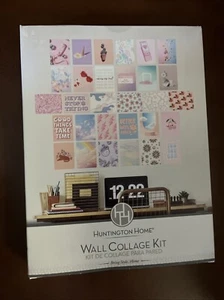 Huntington Home Wall Collage Kit Black And White Photos - Picture 1 of 2