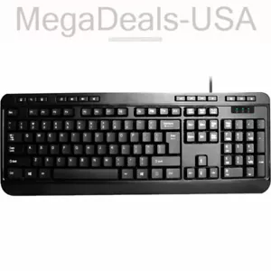 4 Pack - Adesso AKB-132 - Multimedia Desktop Keyboard 4 Keyboards - (AL) - Picture 1 of 1
