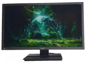 ACER B286HK 27" PC BLACK MONITOR ULTRA HD 3840 x 2160 4K IPS HDMI #H11 - Picture 1 of 8
